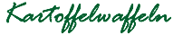 Kartoffelwaffeln
